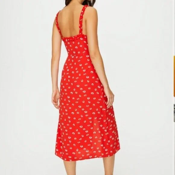 Wilfred Heartthrob Dress in Flame Red - Picture 3 of 8